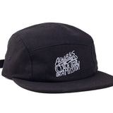 ALWAYS ON A MISSION 5 PANEL HAT BLK