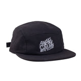 ALWAYS ON A MISSION 5 PANEL HAT BLK